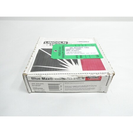 Lincoln Industrial BLUE MAX ORBITAL TIG 316L N 0.035IN 10LB WELDING WIRE ED034244